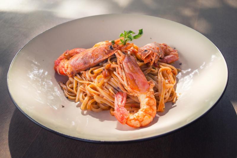 Salade de fenouil et crevettes